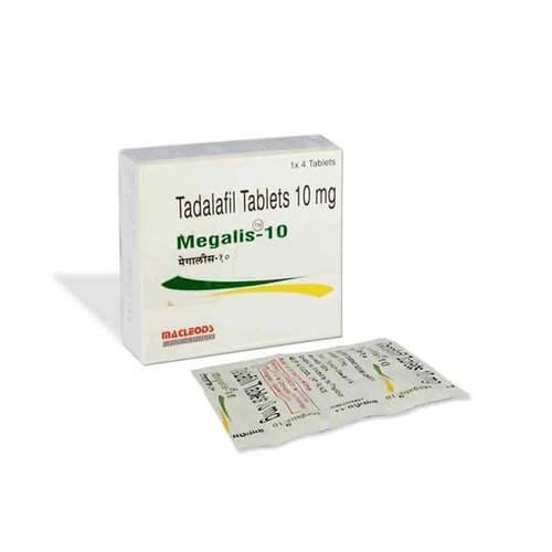 Megalis 10mg (Tadalafil 10mg / Generic Cialis)